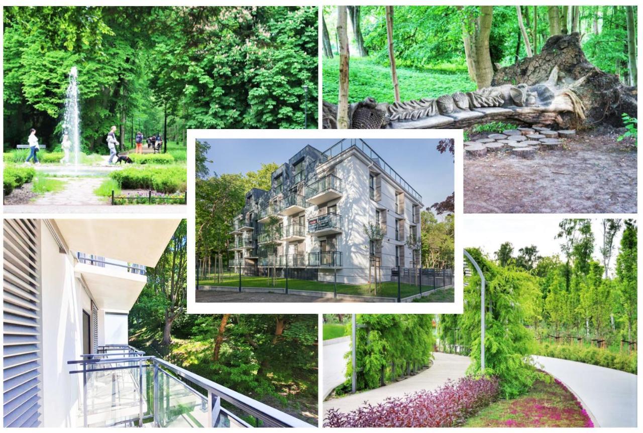 Apartment Mit Blick Auf Den Park - Apartament Mariw Matejki 17 Z Widokiem Na Park Swinoujscie Ngoại thất bức ảnh